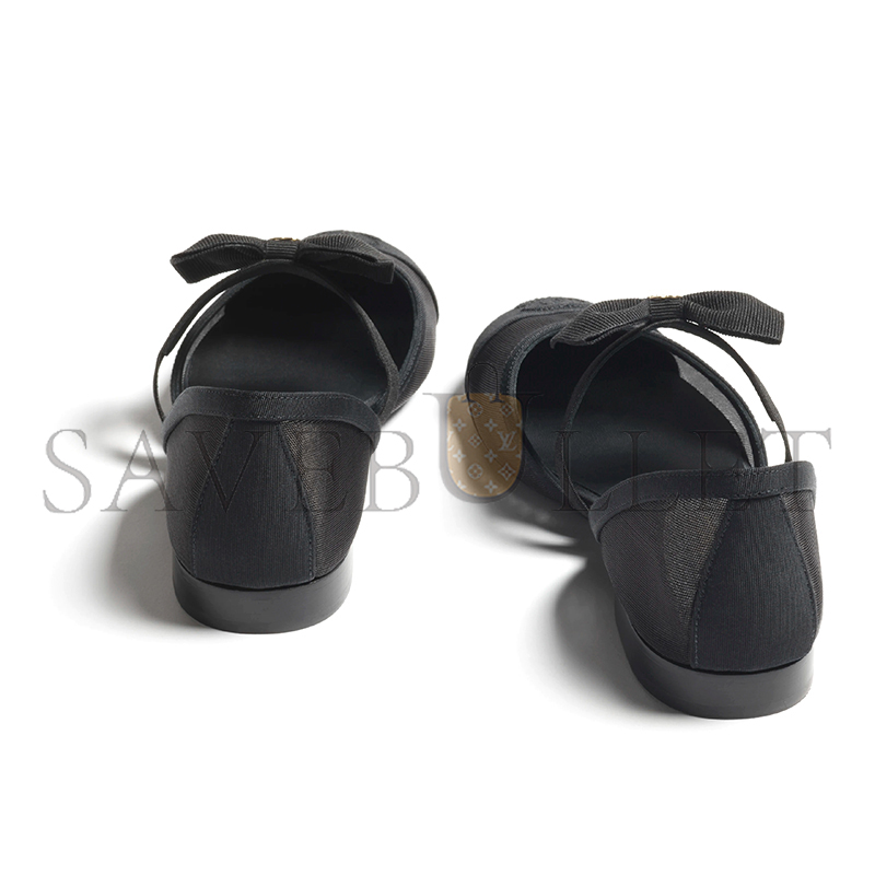Ch**el mary janes mesh & grosgrain g46701